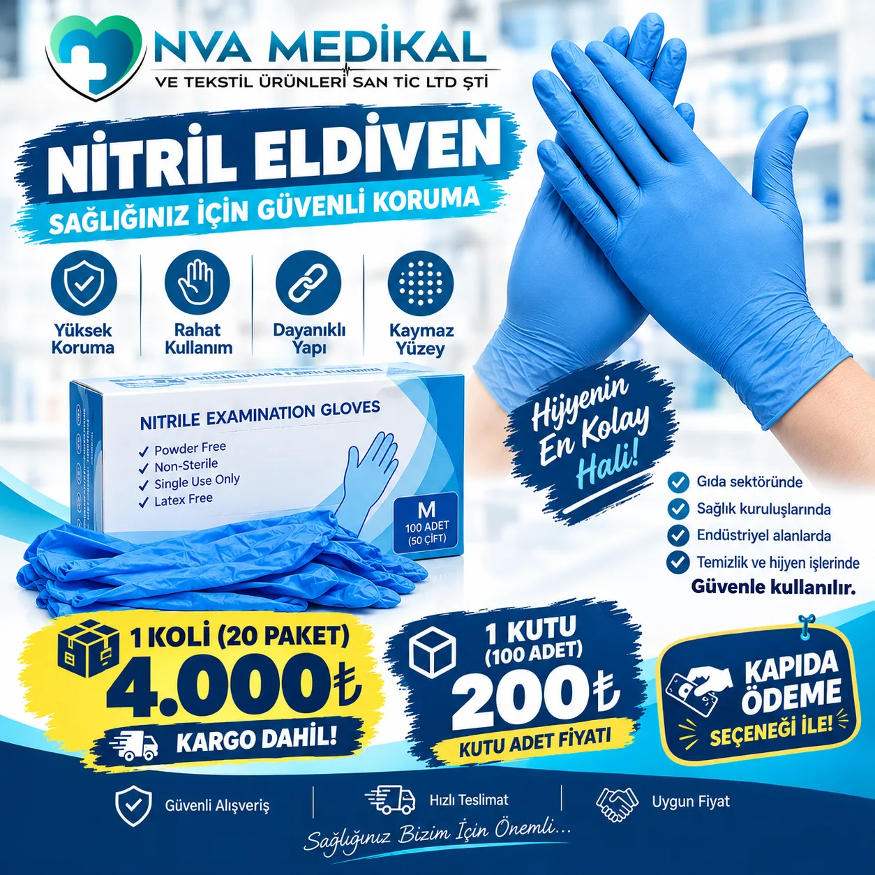 Nitril Eldivenler